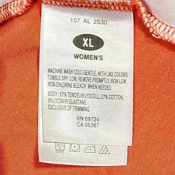 Columbia Womens Lightweight Tank XL Peach Front Lined Workout Yoga Sports - Picture 11 of 14